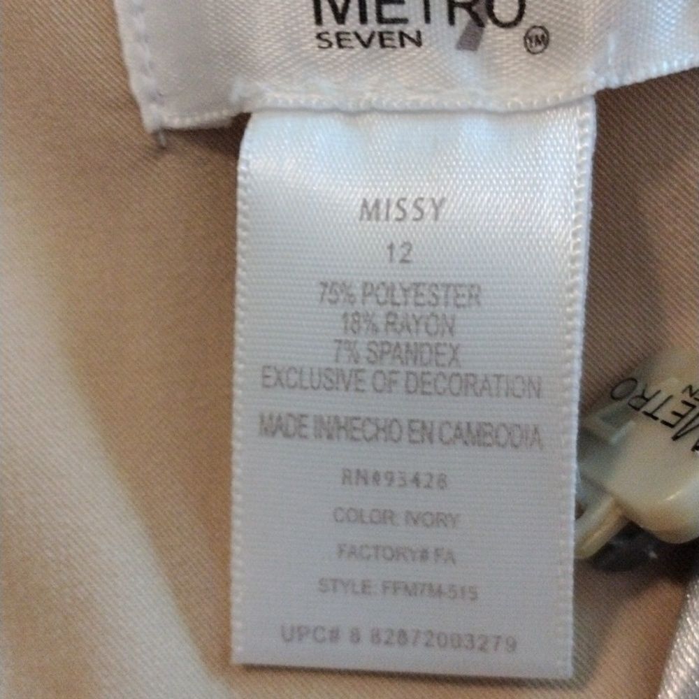 NWT Metro 7 Wide Leg Pants - Picture 7 of 11